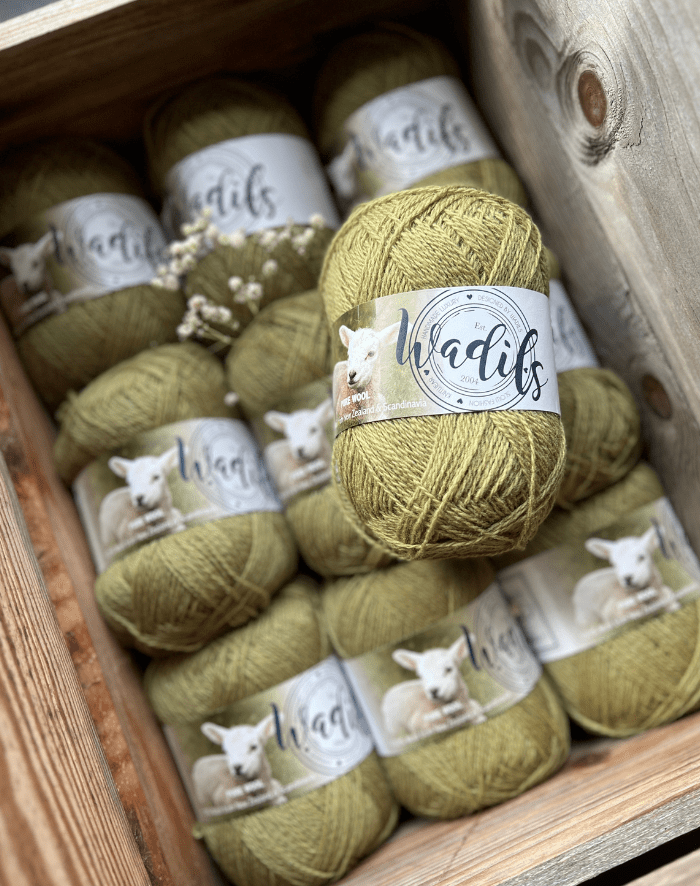 2x Struktur Bluse garnpakke