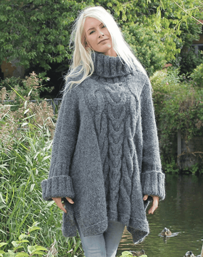 Bente-Maj Sweater - Alpaka Edition - strikkekit