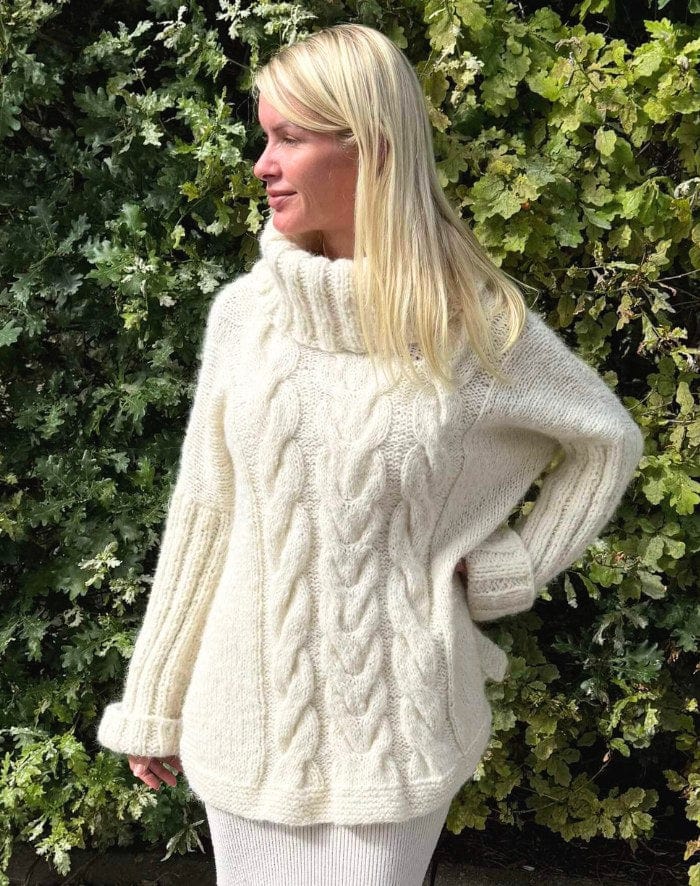 Bente-Maj Sweater - Alpaka Edition - strikkekit