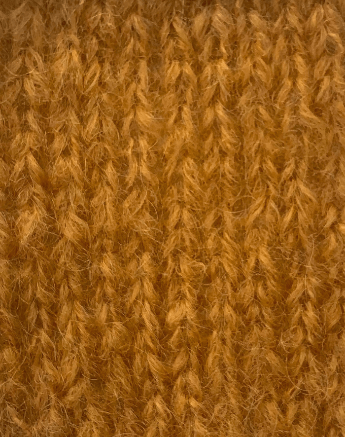 Rose Cardigan Ensfarvet strikkekit