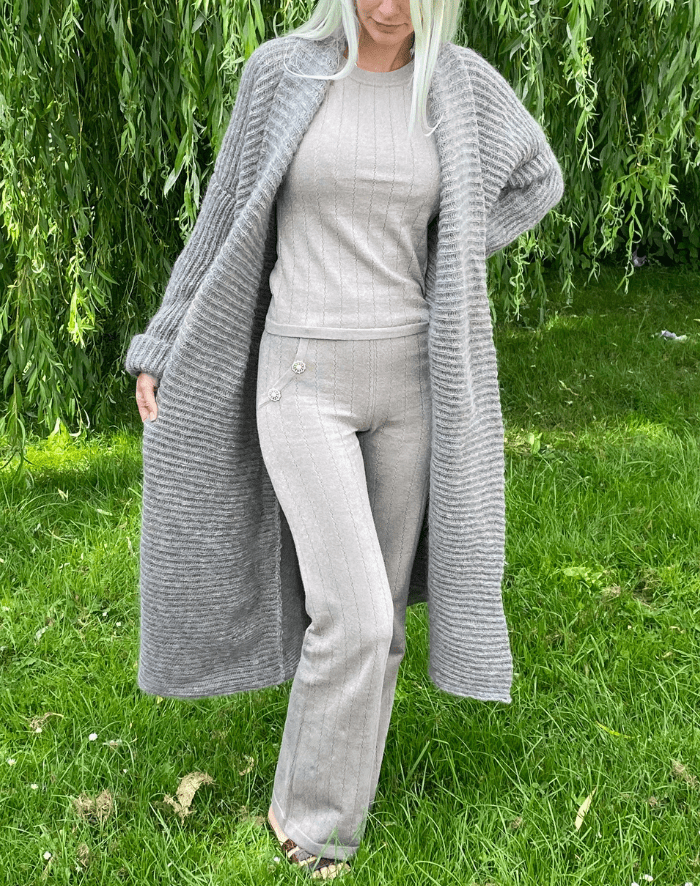 New Yorker Cardigan strikkekit