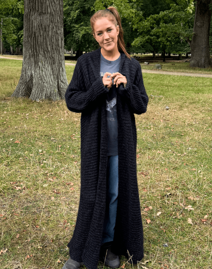 New Yorker Cardigan strikkekit