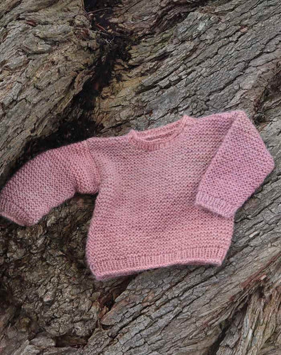 Rille Sweater 1-5 år strikkeopskrift