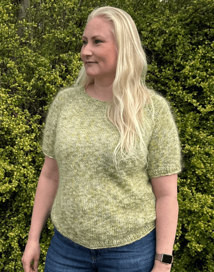 Sommer T-shirt Deluxe strikkekit