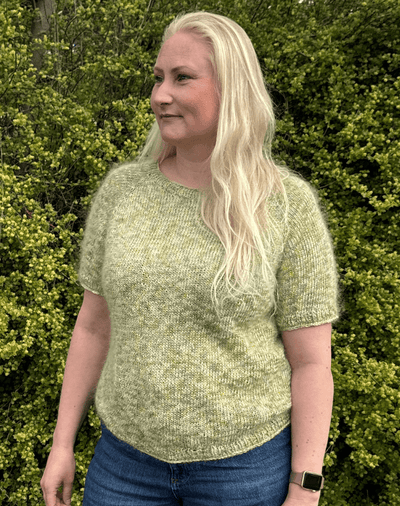 Sommer T-shirt Deluxe strikkekit