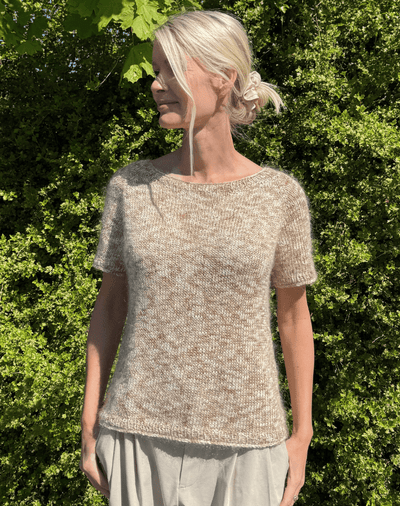Sommer T-shirt Deluxe strikkekit
