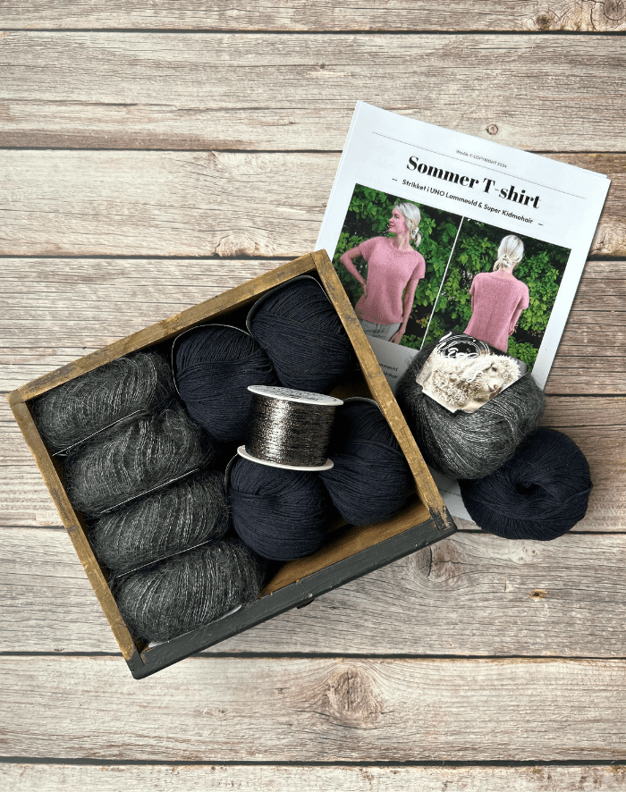 Sommer T-shirt Silke Edition strikkekit