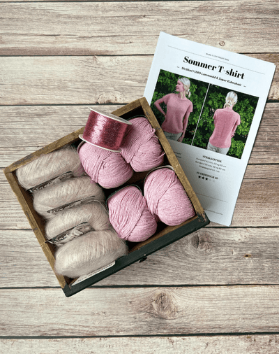 Sommer T-shirt Silke Edition strikkekit