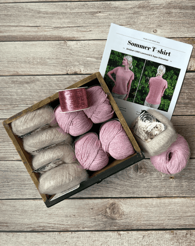 Sommer T-shirt Silke Edition strikkekit