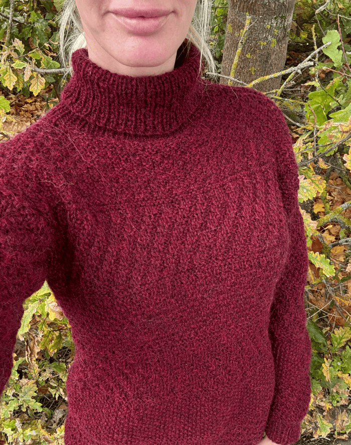 Struktur Sweater Alpaca Edition strikkekit