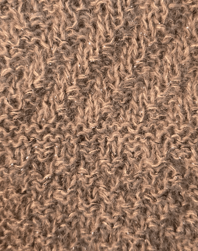 Struktur Halstørklæde glitter strikkekit