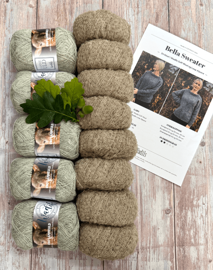 Bella Sweater UNO strikkekit