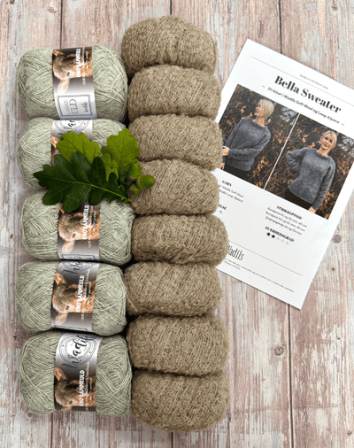 Bella Sweater UNO strikkekit