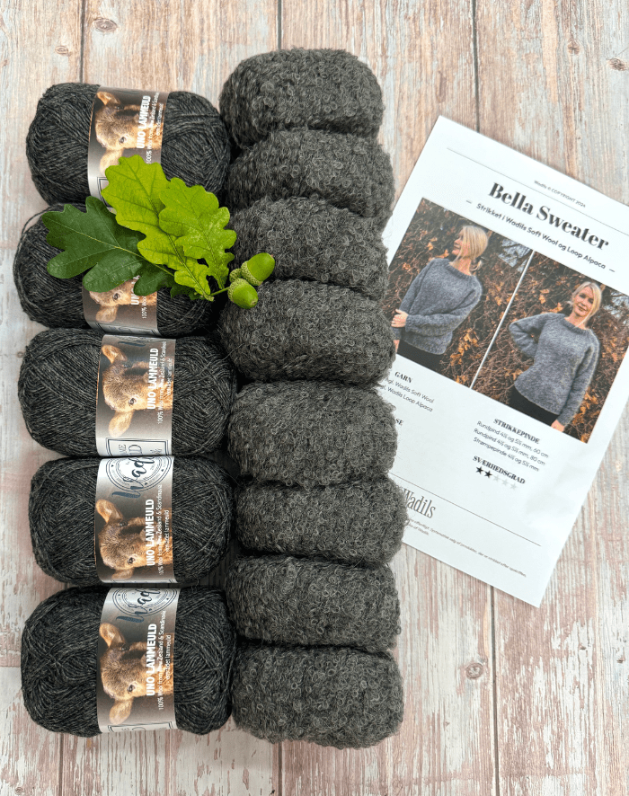 Bella Sweater UNO strikkekit