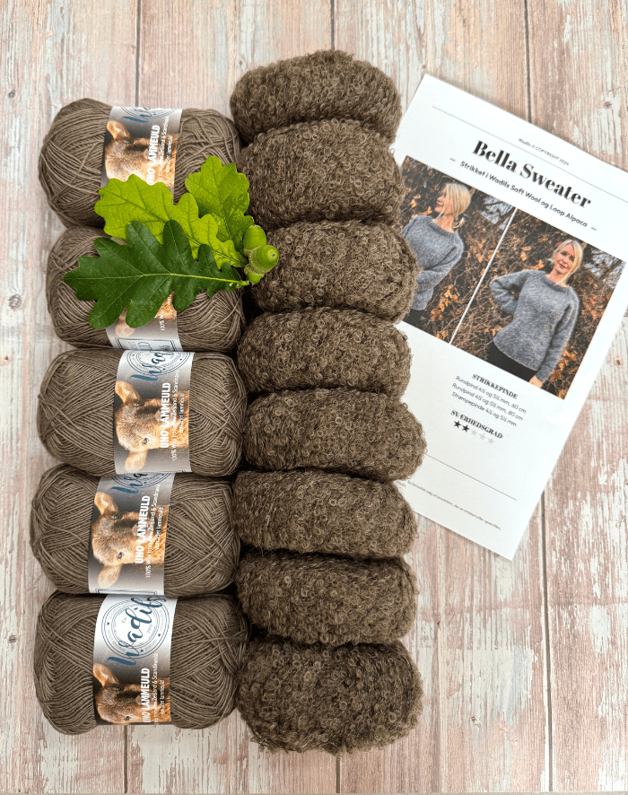 Bella Sweater UNO strikkekit