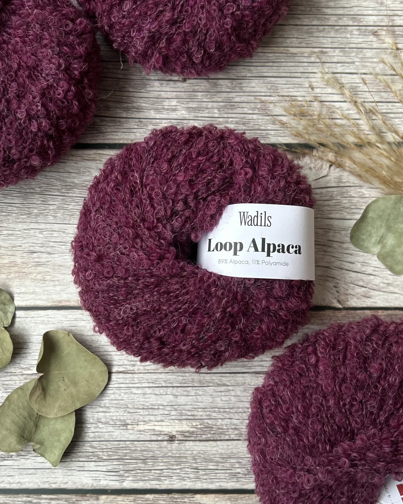 Loop Garn Fluffy børstet Alpaca garn fra Wadils -Køb dit luksusgarn her