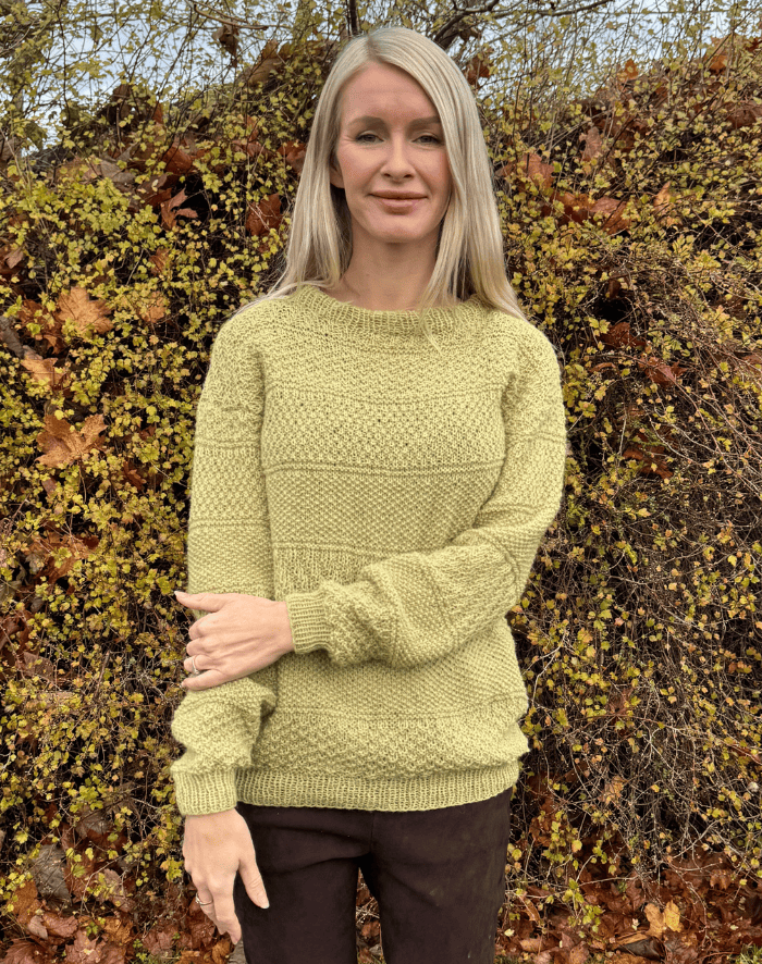 Struktur Bluse strikkekit