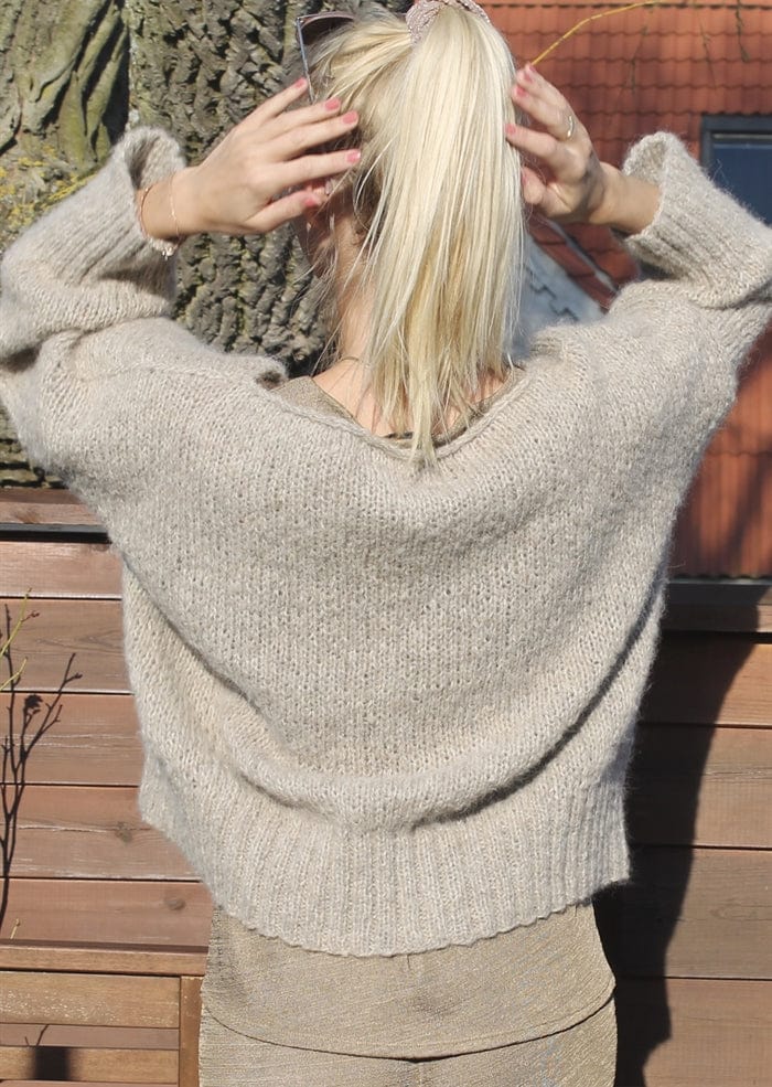 Tulipan sweater strikkeopskrift 